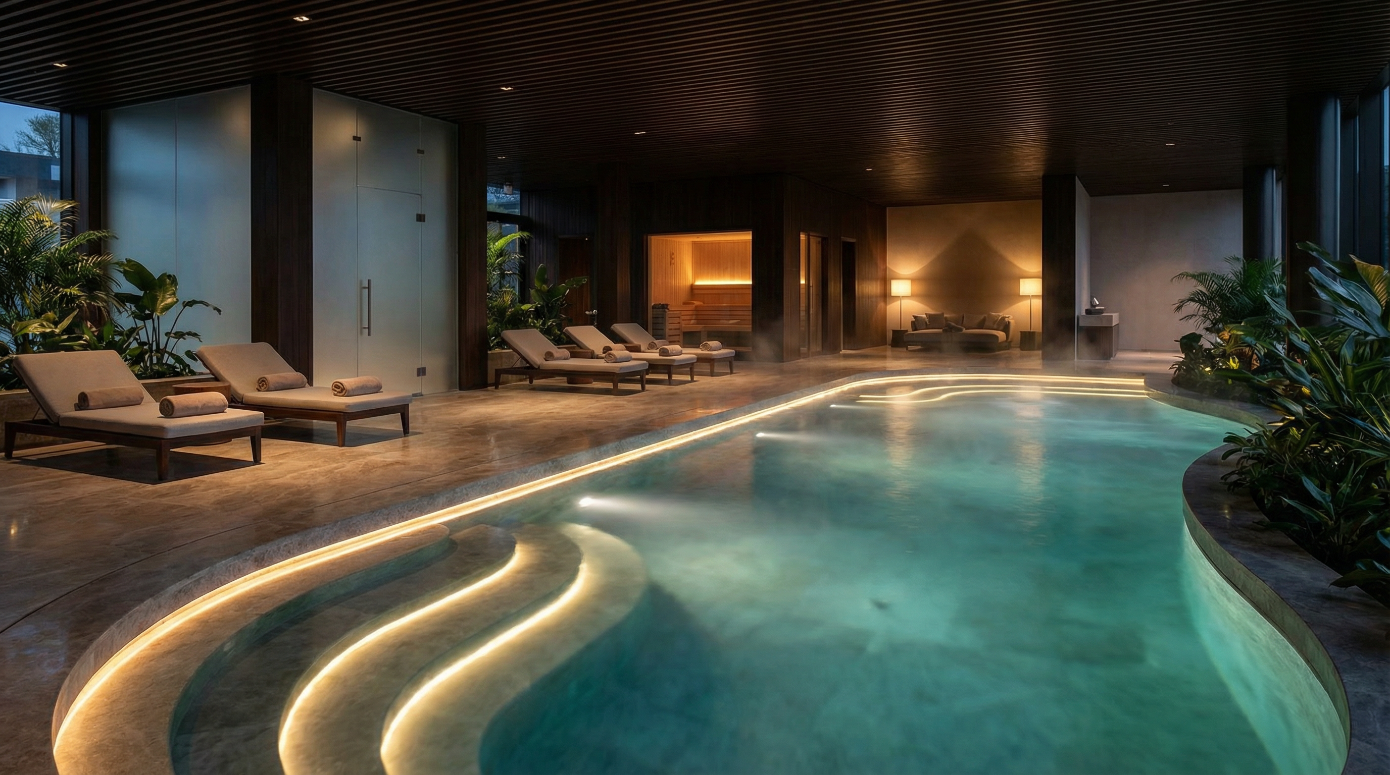 Flex COB LED para piscina